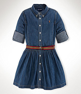 Ralph Lauren Childrenswear 7-16 Denim Shirtdress