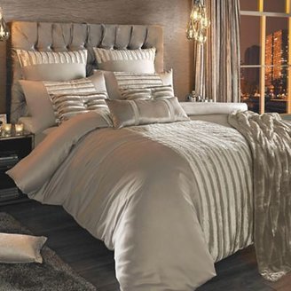 Kylie Minogue at home Brown 'Lucette Praline' 200 thread count duvet cover