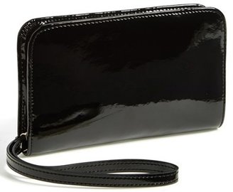 Hobo 'Jess' Patent Leather Phone Wallet