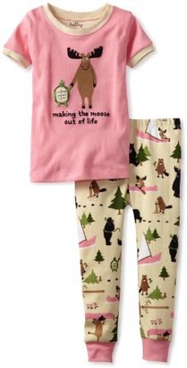 Hatley Little Girls'  Polo Pajama Set