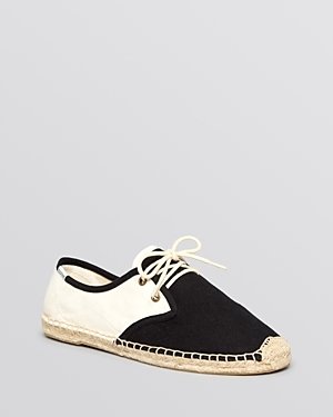 Soludos Lace Up Espadrille Flats - Derby