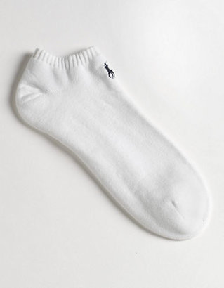 Polo Ralph Lauren 3 Pack Cushioned Ankle Socks-WHITE-7-12