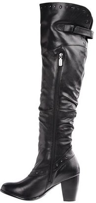 Blondo Penelope Tall Leather Boots - Foldable Top Cuff (For Women)