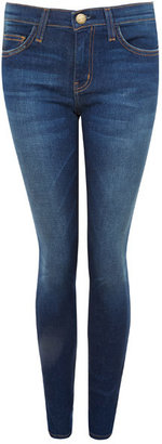 Current/Elliott Blue Denim Skinny Jeans