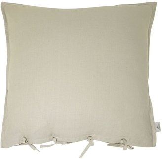 House of Fraser Shabby Chic Taupe oversized linen cushion