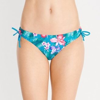 Oasis tropical fern print bikini bottom