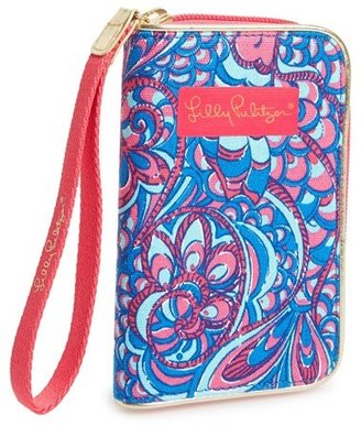 Lilly Pulitzer 'Drop Me a Line - Reel Me In' Smartphone Wristlet