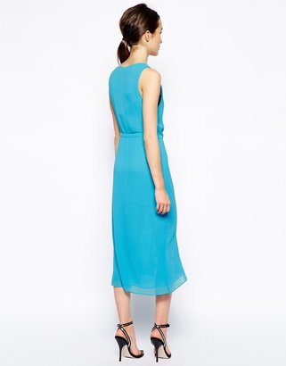 Shae Knitted Tank Dress with Tie Front