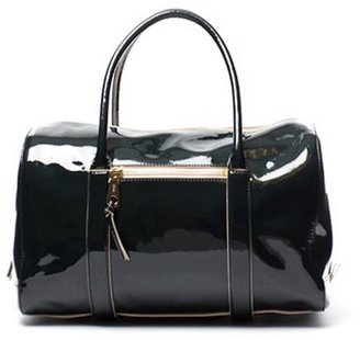 Chloé Pre-Owned Patent Madeleine Duffle Bag