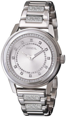Breil Milano Watch, Women's Orchestra Stainless Steel and Crystal Bracelet TW1008