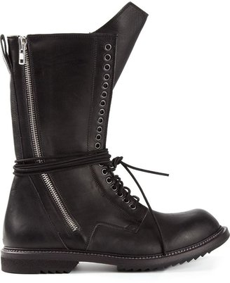 Rick Owens lace-up boots