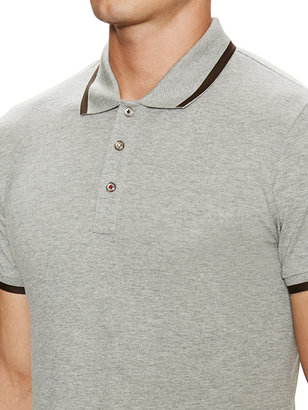 Moncler Striped Detail Polo Shirt