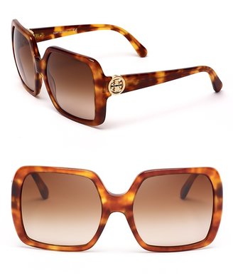 Tory Burch Modern Oversized Square Sunglasses