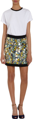 Ungaro Embellished Mini Skirt
