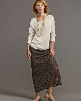 XCVI Cecilia Crochet Skirt