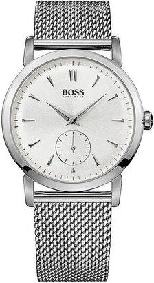 HUGO BOSS 1512778 Stainless Steel Bracelet Watch, Men's, Silver