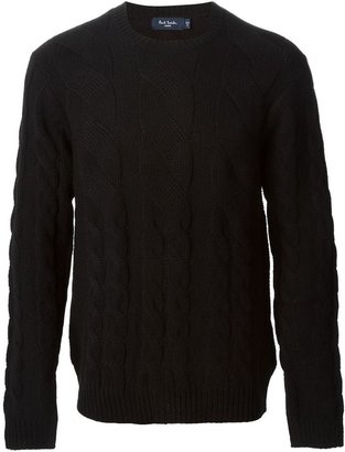Paul Smith cable knit sweater