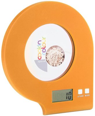 5Kg Digital Glass Kitchen Scale - Orange