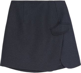 Carven Wool-blend mini skirt