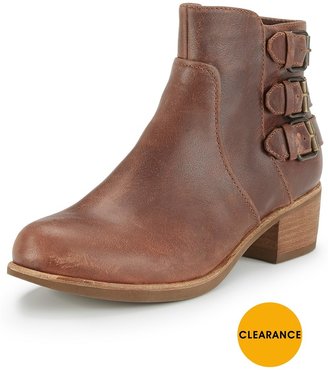 UGG Volta Leather Ankle Boots