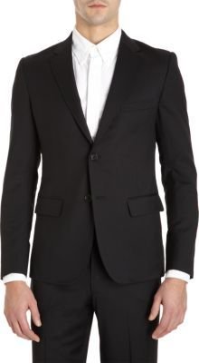Band Of Outsiders Men's Two-Button Sport Jacket-Black