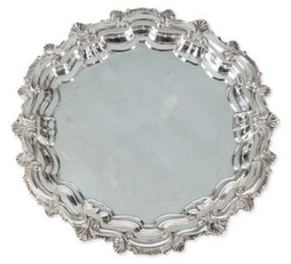 Sheffield Footed Round Tray