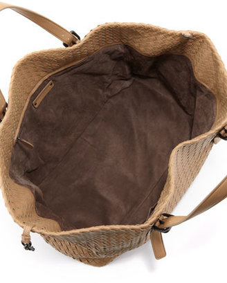 Bottega Veneta Large Double-Strap A-Shape Tote Bag, Walnut