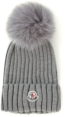 Moncler ribbed knit beanie