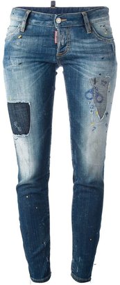DSquared 1090 DSQUARED2 'Super Slim' jeans