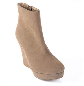 Journee Collection whisper wedge boots - women