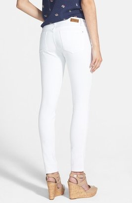 Hart Denim 'Amy' Stretch Skinny Jeans (White)