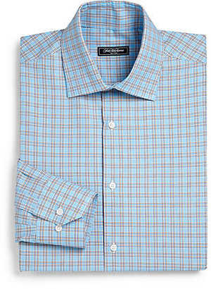 Saks Fifth Avenue Classic-Fit Check Dress Shirt