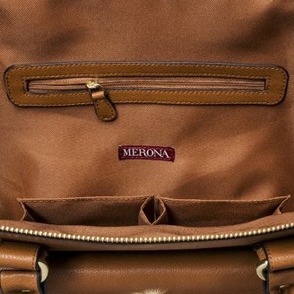 Merona Tote Handbag with Removable Crossbody Strap - Tan