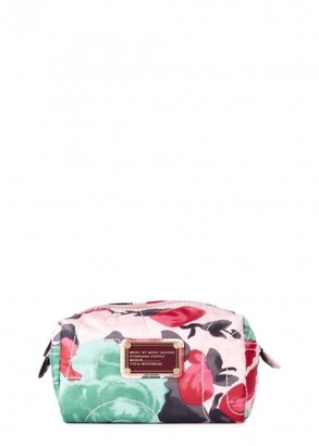 Marc by Marc Jacobs Pretty pink rose print cosmetics bag
