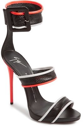 Giuseppe Zanotti 'Sport' Perforated Leather Sandal (Women)
