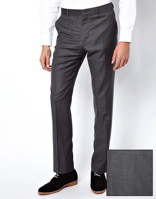 ASOS Slim Fit Suit Trousers In 100% Wool