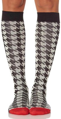 The Limited Houndstooth Boot Socks