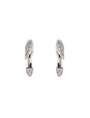 Shaun Leane Diamond & white-gold talon earrings