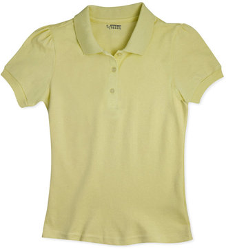 French Toast Girls' Plus Uniform Fitted Polo