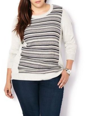 Penningtons Sweater With Stripe Pattern