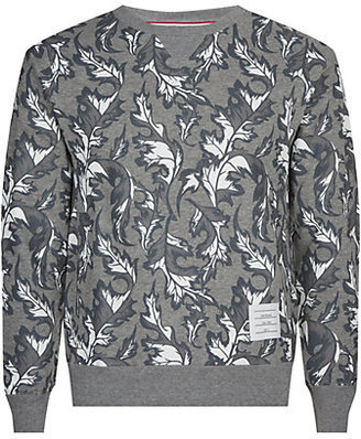 Thom Browne Leaf Print Sweater