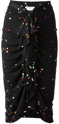 Givenchy confetti print skirt