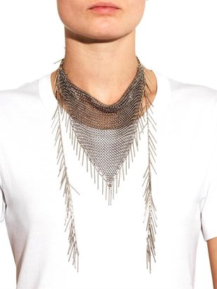 Isabel Marant Linares fringed chain necklace