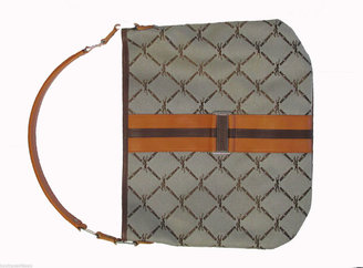 Longchamp LM Jacquard Hobo Bag Tangerine 1768500477 Handbag