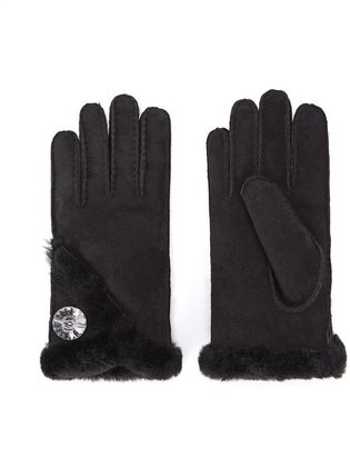 UGG Bailey Bling Shearling Gloves