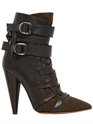 Isabel Marant 115mm Royston Leather & Suede Boots