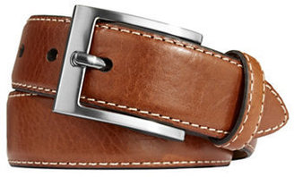 Dockers Contrasting Stitching Leather Belt