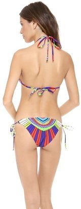 Mara Hoffman Rays Tie Side Bikini Top