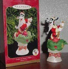 Hallmark 1999 Goofy as Santa's Helper Disney Keepsake Ornament