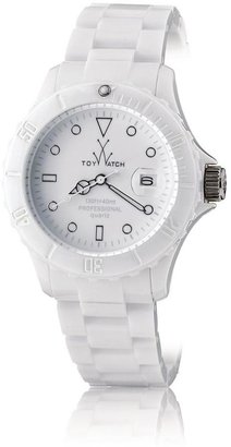 Toy Watch Monochrome White Time Only Plasteramic Ladies Watch
